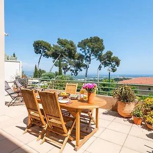 La Cle Vue Mer, Clim, Terrasse, Parking A Appartement Hyères